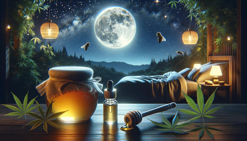 cbd infused honey promotes better sleep